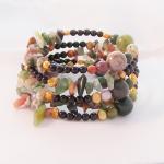 Bracelet, Indian Agate Wit..