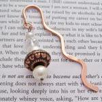 Beaded Bookmark Copper