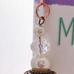 Beaded Bookmark Copper