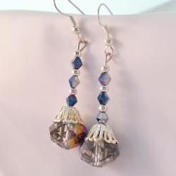 Earrings, Silver Slipper