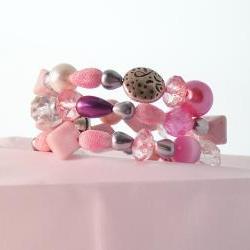 Bracelet, Pretty in Pink