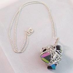 Tornado Bead Pendant, Large